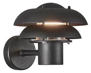 Nordlux - Vägglampa för utomhusbruk KURNOS 1xE14/12W/230V IP54 svart