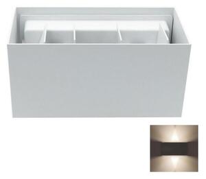 LED vägglampa för utomhusbruk LED/12W/230V IP54 vit