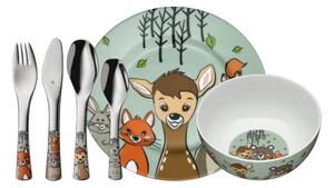 WMF - Barnservis och bestickset FOREST FRIENDS 6st