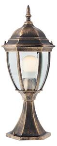 Redo 9606 - Utomhuslampa SEVILLA 1xE27/42W/230V IP44 guld/patina