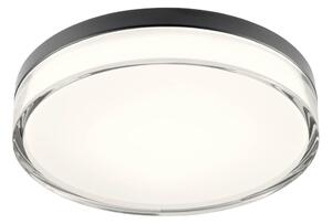 Redo 01-3736 - LED taklampa FRISBI LED/18W/230V 3000/4000K IP44 svart