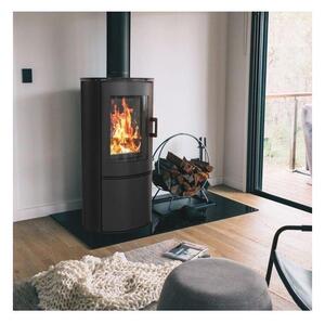 Kratki KOZA/AB/S/DR/BLACK - Öppen spis i stål KOZA/AB/S/DR/BLACK 8kW 150mm