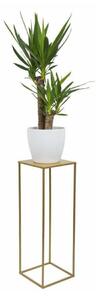 Blomställ 70x24 cm guld