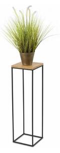 Blomställ BASICLOFT 80x24 svart/brun