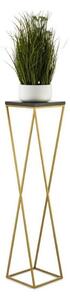 Blomställ LOFT 100x24 cm guld/svart