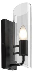Rabalux 75027 - Vägglampa för badrum TEODORO 1xE14/12W/230V IP44 svart