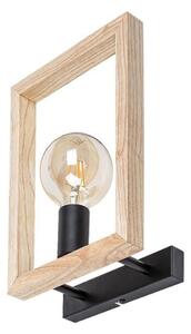 Rabalux 2289 - Vägglampa INDIGO 1xE27/40W/230V svart/bok
