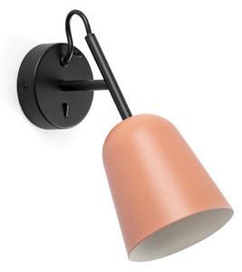 FARO 28275 - Vägglampa STUDIO 1xE14/8W/230V rosa/svart