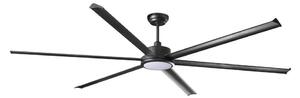 FARO 34207-130-LED Dimbar takfläkt ROTTERDAM XXL LED/32W/230V svart d.250 cm+fjärrkontrol