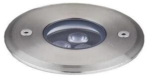 Ideal Lux - LED uppfartsbelysning FLOOR LED/3W/230V diameter 9 cm CRI 90 IP67 krom