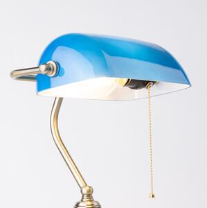 Brilagi - Ersättningslampskärm för bordslampa BANK OFFICE blå