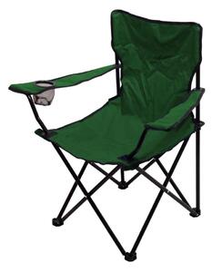 Hopfällbar campingstol grön