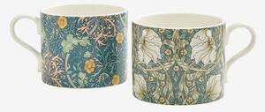 Spode - Mugg Morris & Co Seaweed & Pimpernel 2-pack - Flerfärgad - Koppar & muggar - Från Homeroom