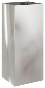 Odlingslåda silver 32x29x75 cm rostfritt stål