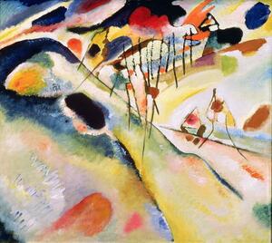 Wassily Kandinsky - Bildreproduktion Landscape, 1913, (40 x 35 cm)