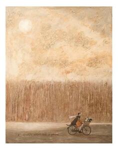 Konsttryck Sam Toft - A Lovely Night for a Drive, Sam Toft, (40 x 50 cm)