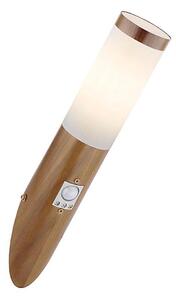 Globo 3157SW - Utomhus vägglampa med sensor BOSTON 1xE27/15W/230V IP44