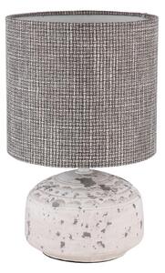 Globo 21624 - Bordslampa IGA 1xE14/40W/230V grå/keramika