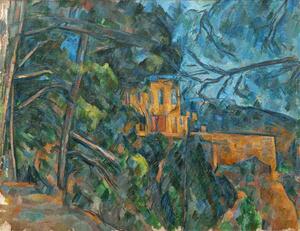 Paul Cezanne - Konsttryck Chateau Noir, 1900-04, (40 x 30 cm)