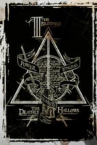 Konsttryck Harry Potter - Deathly Hallows Graphic