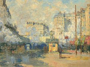 Bildreproduktion Gare Saint Lazare (1877), Claude Monet