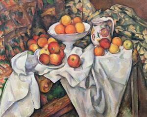 Bildreproduktion Apples and Oranges, Cezanne, Paul