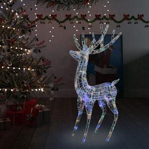 Julren akryl 250 LED 180 cm flerfärgad
