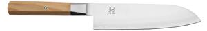 MIYABI KOYA 4000FCv2 Santoku Japansk kockkniv 18 cm, Beige, Fin egg