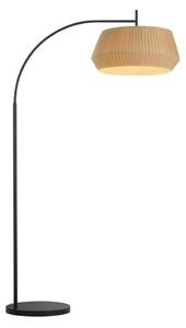 Nordlux - Golvlampa DICTE 1xE27/60W/230V svart/beige