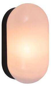 Nordlux - Vägglampa för badrum FOAM 1xE27/55W/230V IP44 svart