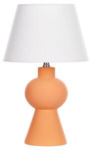 Lemiros Bordslampa 48 cm E27 - Orange/Vit