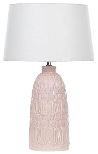 Azzurvi Bordslampa 56 cm E27 - Rosa/Vit