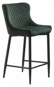 Carrie barstol i grön sammet SH 77 cm - Barstolar, Stolar