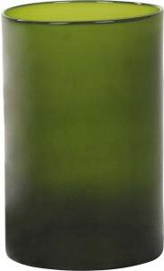 Primera glasvas hög - Olivgrön