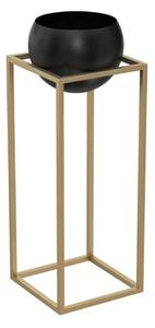 Blomkruka av metall 81,3x29 cm gyllene