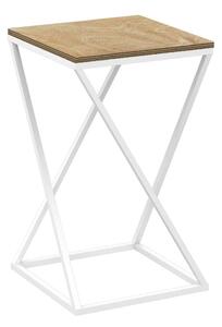 Blomställ 40x24 cm vit