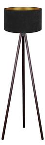 Brilagi - Golvlampa VELVET 1xE27/60W/230V wenge/svart