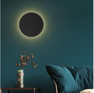 Vägglampa LUNA 4xG9/8W/230V diameter 40 cm svart