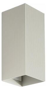 FARO 40567 - Vägglampa SOLE 2xGU10/8W/230V grå vågformad vinklat