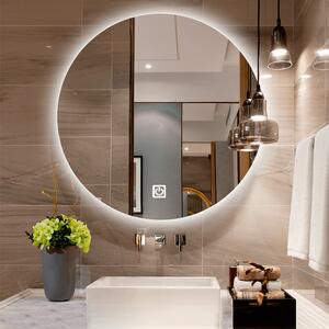 Badrumsspegel Rund med LED-belysning-Romerillo Varm Vit 3000k Touch-brytare: 20- 50 cm Nej Nej Nej
