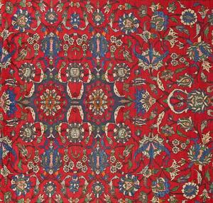 Isfahan silke varp Matta 262x355