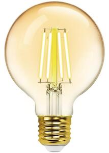 LED Ljusreglerad glödlampa FILAMENT G80 E27/6W/230V 2700-6500K Wi-Fi - Aigostar
