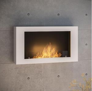 InFire - Wall BIO fireplace 100x56 cm 3kW vit