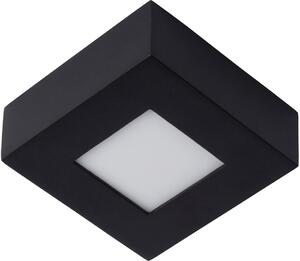 Lucide 28117/11/30 - LED badrumslampa BRICE LED/8W/230V IP44 svart