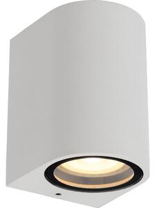 Lucide 69801/01/31 - Vägglampa för utomhusbruk ZARO 1xGU10/35W/230V IP44 vit