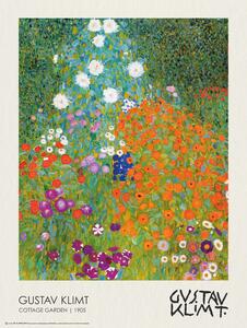 Poster, Affisch Cottage Garden (1905), Gustav Klimt