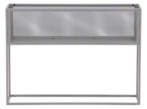 VENTURE DESIGN Netz sidobord, rektangulärt - grått stål