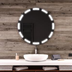 Rund badrumsspegel med LED-belysning Spegel L117