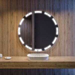 Rund badrumsspegel med LED-belysning Spegel L121