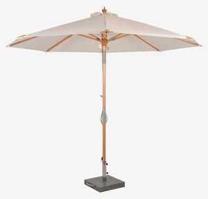 Fritab - Snyggt parasoll Ø250cm - Vit - Parasoller - Från Homeroom